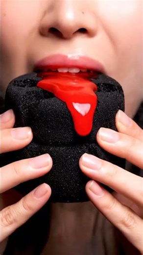 "Eating burning coal! 🔥⚫ (It tastes like Oreo?!)"