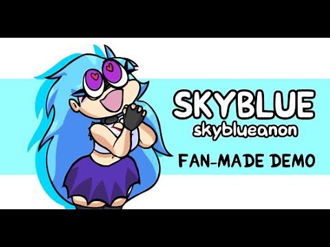 Friday Night Funkin' - Vs Skyblue (Fanmade Demo) FNF MODS
