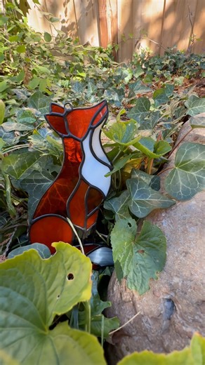 8.4K views · 171 reactions | I’m so so proud of these guys! 17 iterations of various fox patterns and I finally settled on this little family ❤️ … I don’t think stained glass artists who draw our own art really talk enough about how much we tweak and adjust and the sheer amount of time it can take even if it ends up simple in the end. | Sand and Fire Works | Facebook