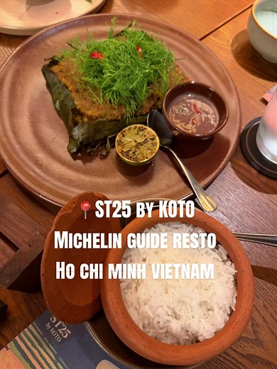 Discover ST25 by KOTO: A Michelin Guide Vietnamese Delight