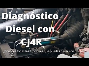 Diagnóstico diesel con CJ4R Profesor Toño Hernández Aplicación Mercedes Benz Camiones Freightliner