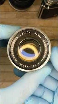 Pentax Auto-Takumar 50/1.8 Zebra 10 Blades, Preset - M42 Mount #photography #Pentax #vintagelens