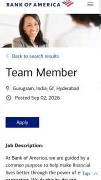 Job opening for freshers for 2026, #job #freshersjobs | Apply now #shorts #fyp #hiring