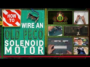 How to wire a old Peco Solenoid Motor DC & DCC - Includes intro to DDC Concepts ADS-8SX