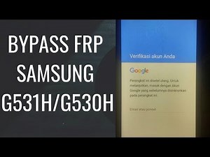 Cara Reset FRP Samsung Galaxy Prime G531H