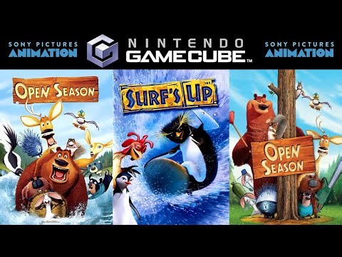 All Sony Pictures Animation Games on Nintendo Gamecube