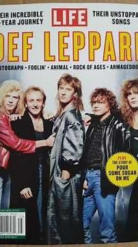 Def Leppard “Hysteria” 1987 #80smetal #glamrock