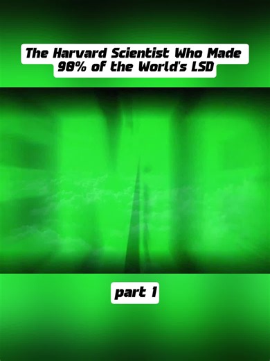 The Harvard Scientist Behind 90% of the World’s LSD