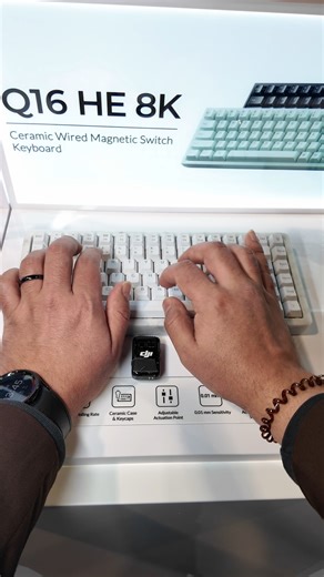 These ceramic keycaps are so satisfying 🥰 #Keychron #MicroCenter #Keyboards #Ceramic | Micro Center