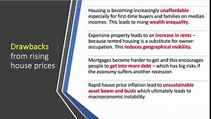 Benefits and Drawbacks of Rising House Prices