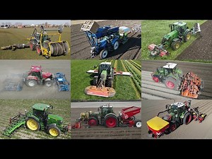 Raven Precision Farming: RS1, CR12 and Isobus Implement guidance - Various activities 2022 - RTK GPS