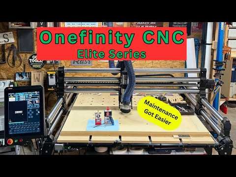 Onefinity CNC routine maintenance made easier