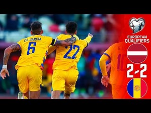 Latvia vs Andorra 2-2 Highlights Goals | 2026 World Cup European Qualifiers