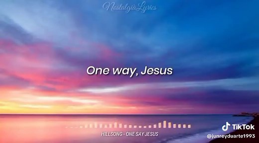 One way Jesus