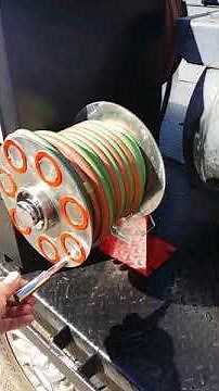 custom made oxygen & acetylene reel