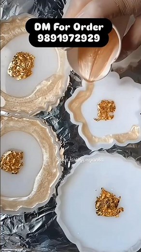 Custom Resin Coasters | Personalized Gift | Housewarming Present