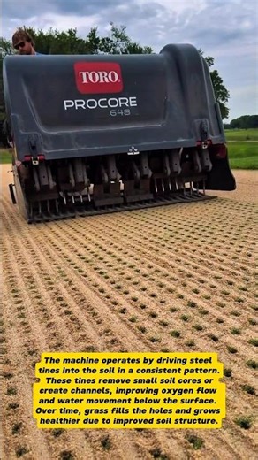 Advanced Lawn Aeration Machine | Soil Aerator for Healthy Grass Growth