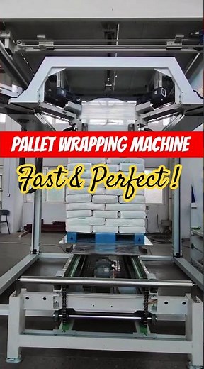 Revolutionary Pallet Wrapping! See the Magic in Action! ✨