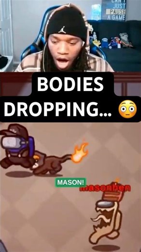 MASON WENT ON A 5K SPREE... I WAS JUST CHILLIN 😳 AMONG US