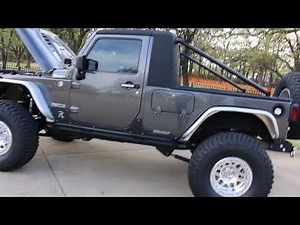 2014 Jeep JK Unlimited DV-8, hammer truck conversion, Built D-44'S, loaded