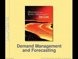 Demand Management and Forecasting - SlideServe