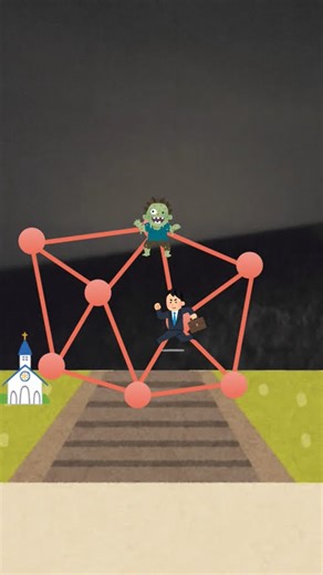 AN EASY WAY TO ESCAPE A ZOMBIE