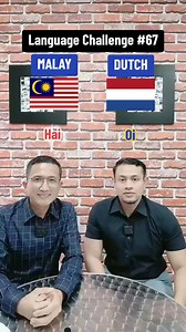 13K views · 166 reactions | Doedoei! ... Language Challenge #67 MALAY vs. DUTCH (Basic Greetings) with Dr. Ziad Esa #abamphonetician #fonetiktok #tiktokmalaysia #languageguru #language #languages #bahasa #belajarbahasa #linguistics #linguistik #pronunciation #languagechallenge #languagelearning #standardmalay #malay #melayu #bahasamelayu #malaysia #malaysian #dutch #dutchlanguage #netherlands #netherlanders #belanda #bahasabelanda #basicgreetings #basicgreeting | Hilmi Hamzah | Facebook
