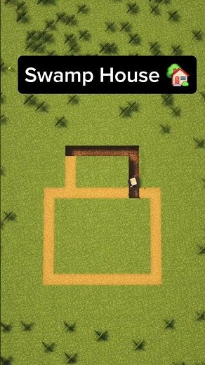 Minecraft Survival Swamp House 🏡#minecraft #minecraftbuilding #minecraftshorts #minecrafttutorial