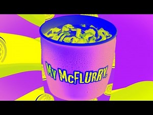 McDonalds Oreo McFlurry Distorted Zani Logo Effects!