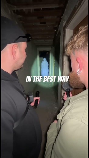 Ghost Hunting with Jake Paul #shorts