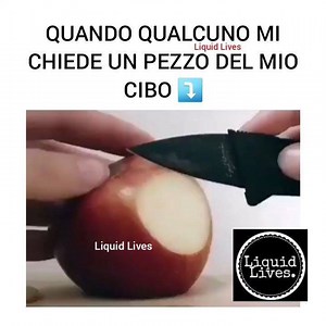 Certo, tieni... | Liquid Lives.