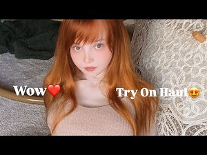 4k micro bikini try on haul | transparent lingerie | shein transparent try on haul 2025