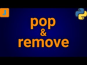Difference Between Pop and Remove In Python