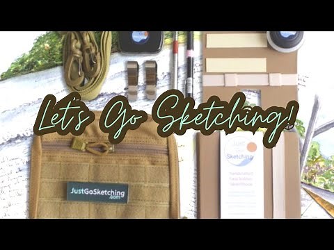 PORTABLE SKETCH KIT - JUST GO SKETCHING 5X5 SETUP!