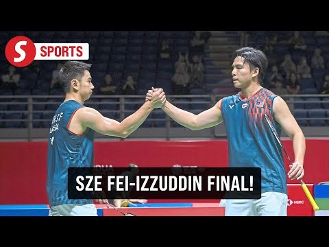 Sze Fei-Izzuddin smash into Japan Open final