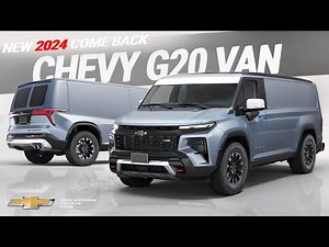 NEW 2024 CHEVY G20 VAN? REDESIGN | Digimods DESIGN |