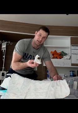 First-Time Dad Changing Baby's Diaper: Dad's Funny Freak Out!