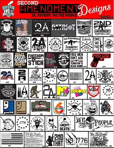 55 Second Amendment Designs, Svg, Cricut, Patriot, Veteran, Army, Marines, Navy, Air Force, Ammo, We the People, Rights - Etsy