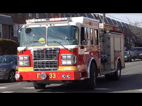 Philadelphia Fire Department Foam 33 Responding