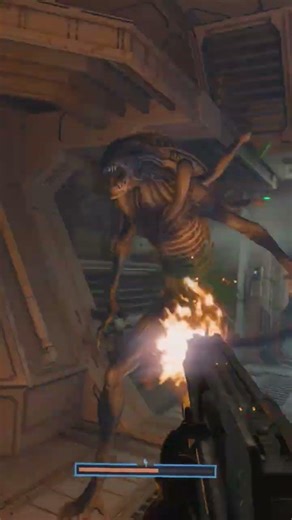 Survibing in Alien Isolation type situation #alienrogueincursion #gaming