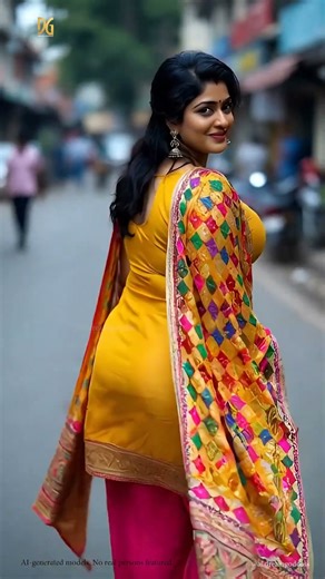 Short Yellow Kurti + Pink Pants #DreamGoddess