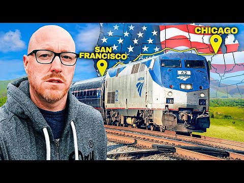 I Took America's LONGEST Sleeper Train: 3 Days!
