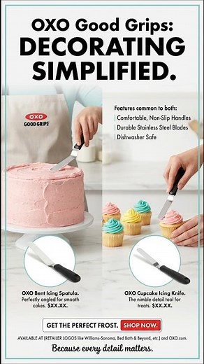 OXO Offset Spatulas - These two tools changed my frosting game!