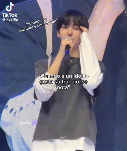 Chicos, no es porq Donghy sea parte de mi grupo favorito, pero es literalmente el idol más dulce que conocí 🤏💗☹️ #kickflip #donghyeon #viral #noflop #emotional @TikTok / @KickFlip