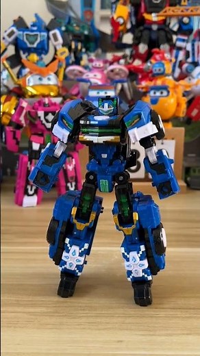 4 in 1 MiniForce 6 Transform Combined Robot Figures Toys | Fun Transforming Action Set