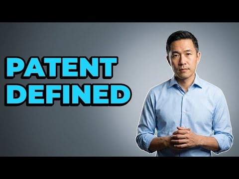What Is The Legal Definition Of A Patent?