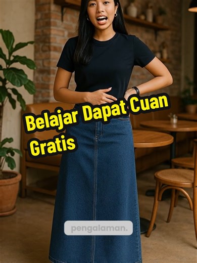 Mau cuan dari internet tanpa modal? Affiliate bisa jadi jalan pintasnya! Setiap hari Senin sampai Kamis, kamu bisa ikut belajar affiliate secara gratis, langsung lewat Zoom! Gak perlu pengalaman. Kamu bakal diajarin step by step, dari nol sampai bisa dapet komisi pertama. Yuk, gabung sekarang sebelum kamu nyesel lihat orang lain duluan dapet hasil. Link pendaftaran-nya ada di bio. Buruan daftar, tempat terbatas!