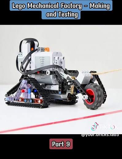 Lego mechanical factory-making and testing #yourbrickslab #lego #making #mechanical #legoasmr