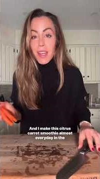 Citrus Carrot Smoothie Recipe (Glow From the Inside Out) 🥕✨