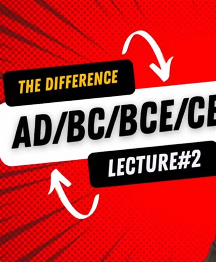 🌍 History Explained. Confusion Removed. Knowledge Empowered. 🧠✨ Have you ever wondered what BC, BCE, AD, and CE actually mean? Why history uses these terms? And how understanding them can instantly upgrade your general knowledge & confidence? 🎓 In today’s powerful General Knowledge lecture, Sir Dilawar breaks down one of the most confusing yet essential concepts of history — 📜 BC (Before Christ) 📜 AD (Anno Domini) 📜 BCE (Before Common Era) 📜 CE (Common Era) 👉 Explained in simple English 